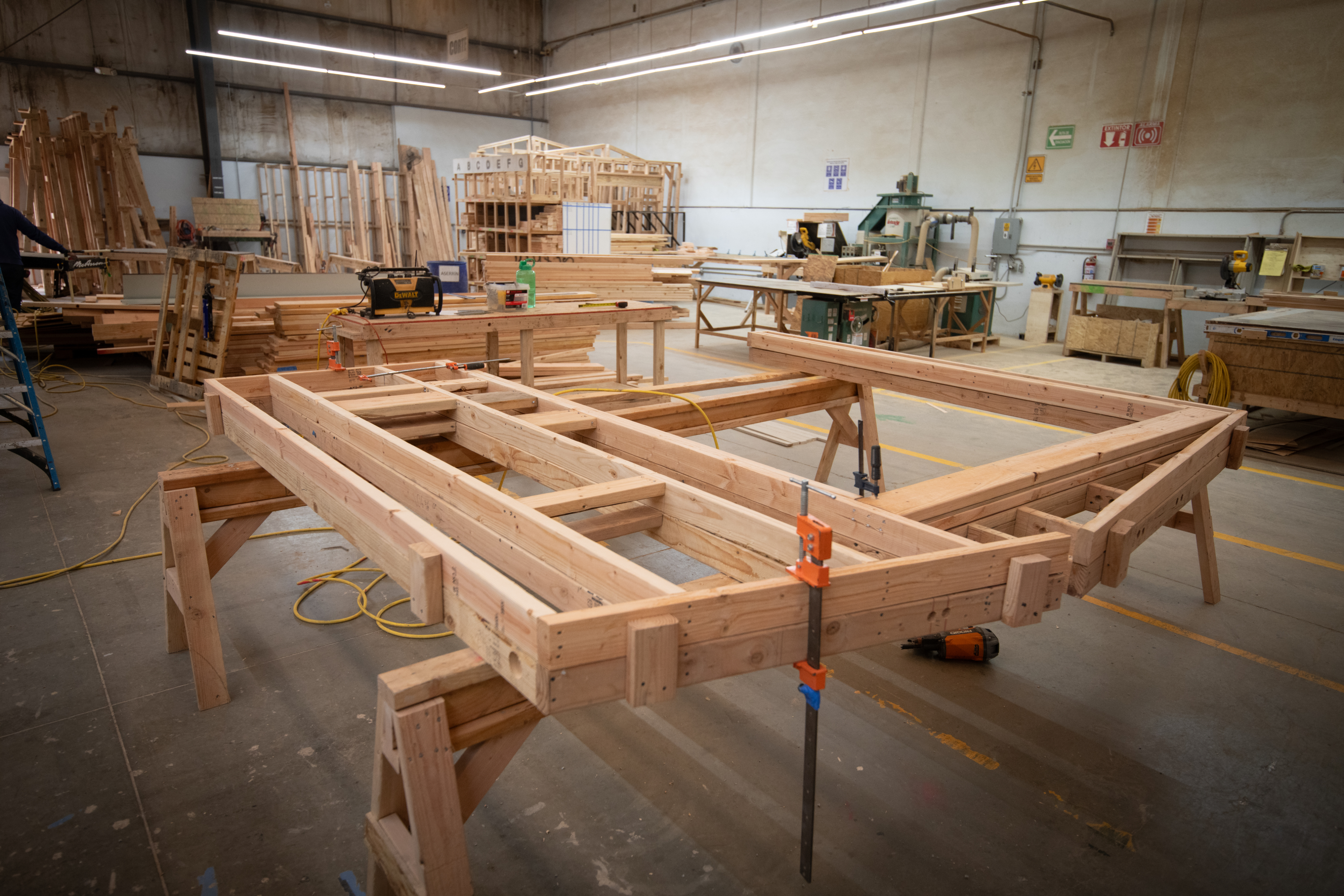 Clever Builds factory floor