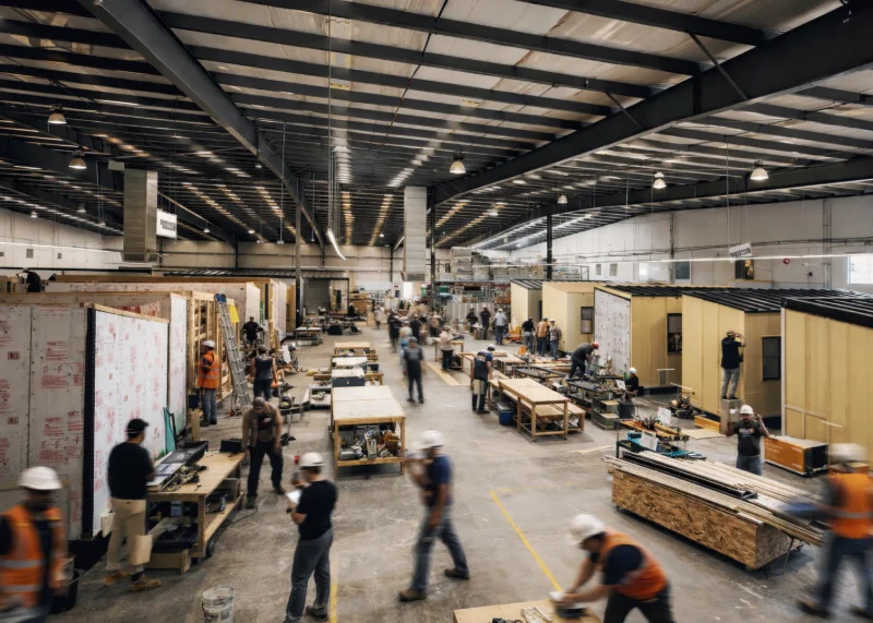 Clever Builds factory floor